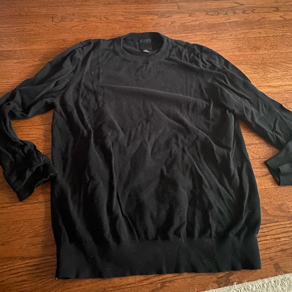 Black Long Sleeve Sweater H&M (Size XL)